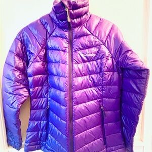 Columbia Vibrant Purple Insulated Jacket, Great Condition